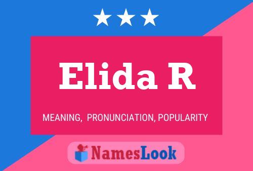 Póster del nombre Elida R