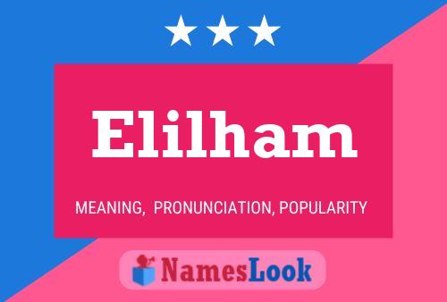 Póster del nombre Elilham