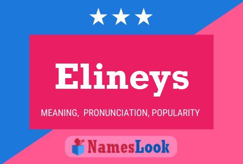 Póster del nombre Elineys