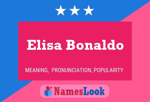 Póster del nombre Elisa Bonaldo