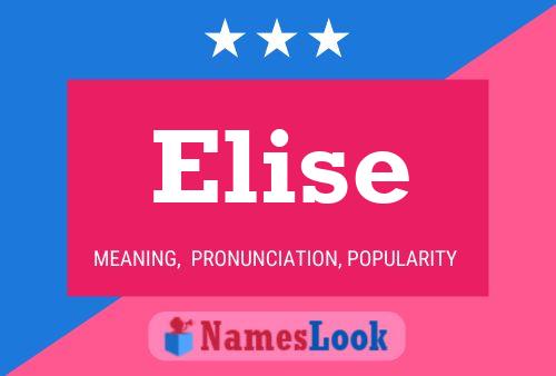 Póster del nombre Elise