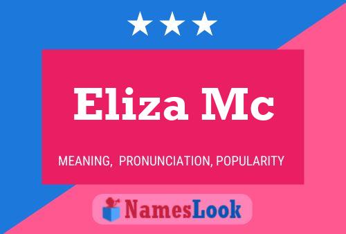 Póster del nombre Eliza Mc