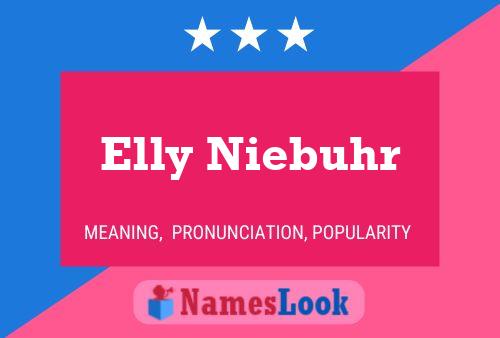 Póster del nombre Elly Niebuhr