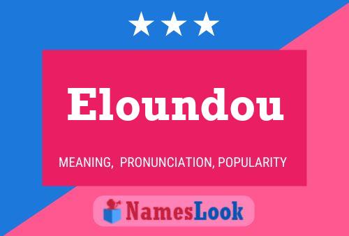 Póster del nombre Eloundou