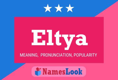 Póster del nombre Eltya