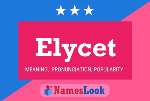 Póster del nombre Elycet