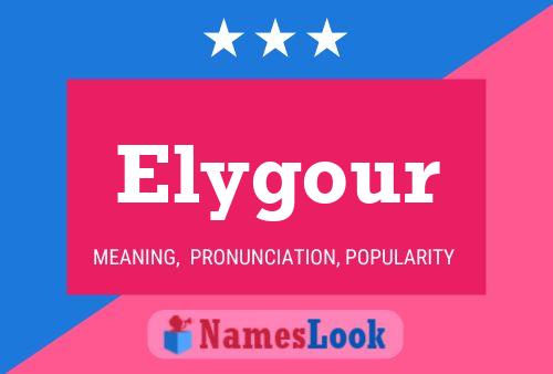 Póster del nombre Elygour