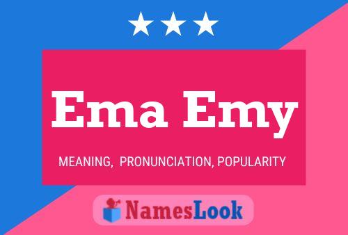 Póster del nombre Ema Emy