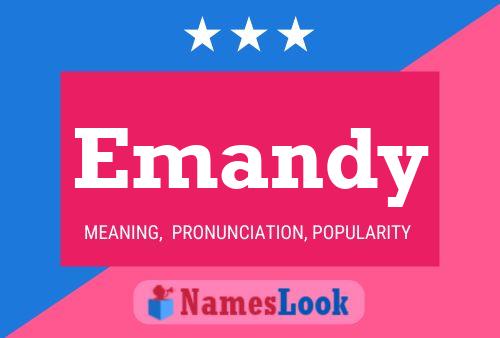 Póster del nombre Emandy