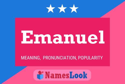 Póster del nombre Emanuel