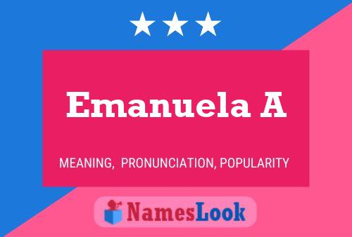 Póster del nombre Emanuela A