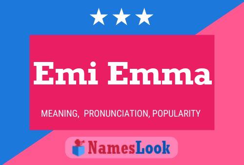 Póster del nombre Emi Emma