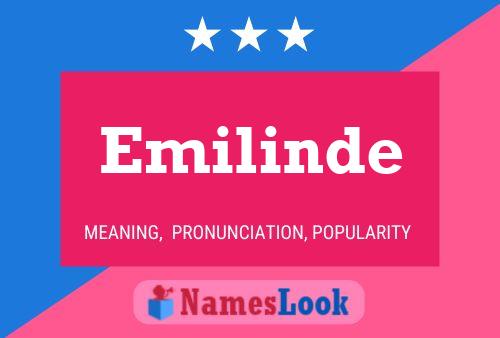 Póster del nombre Emilinde