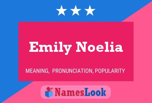 Póster del nombre Emily Noelia