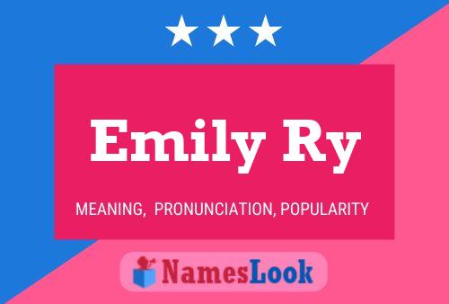 Póster del nombre Emily Ry