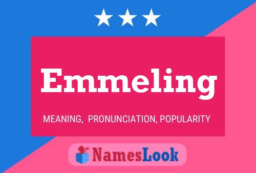 Póster del nombre Emmeling