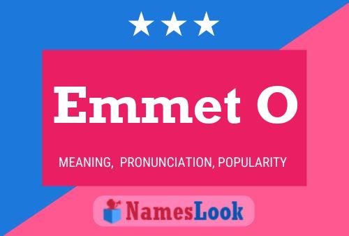 Póster del nombre Emmet O