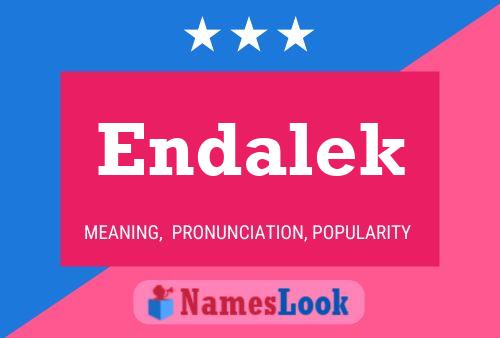 Póster del nombre Endalek