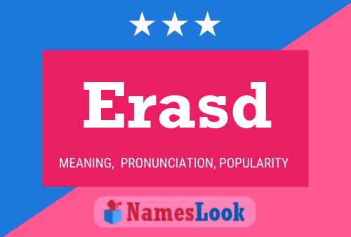 Póster del nombre Erasd