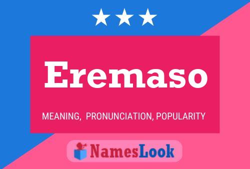 Póster del nombre Eremaso