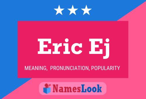 Póster del nombre Eric Ej