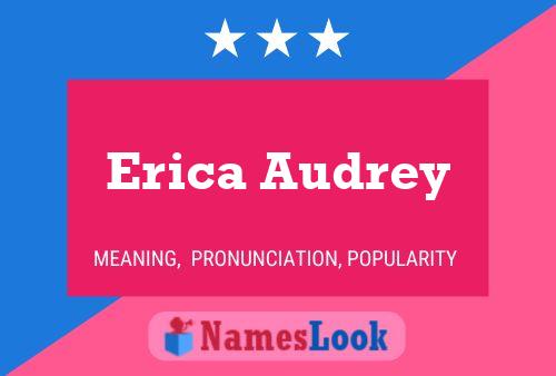 Póster del nombre Erica Audrey