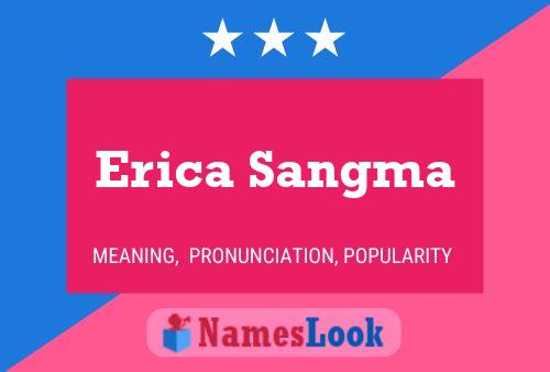 Póster del nombre Erica Sangma