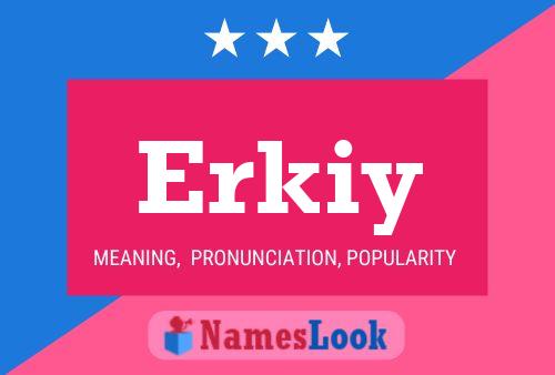 Póster del nombre Erkiy