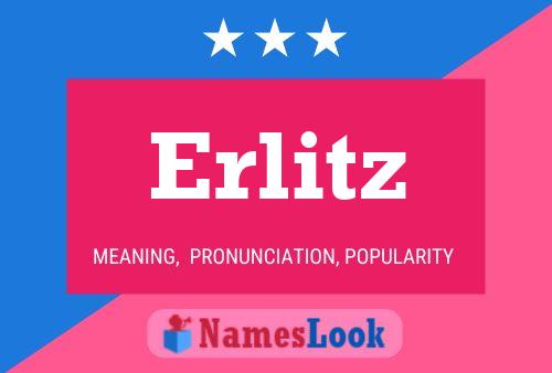 Póster del nombre Erlitz