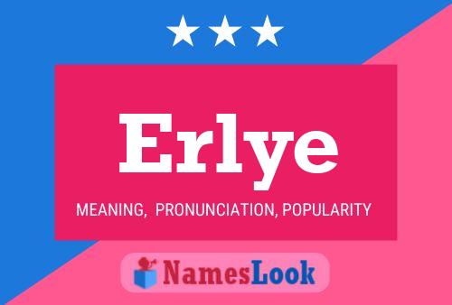 Póster del nombre Erlye