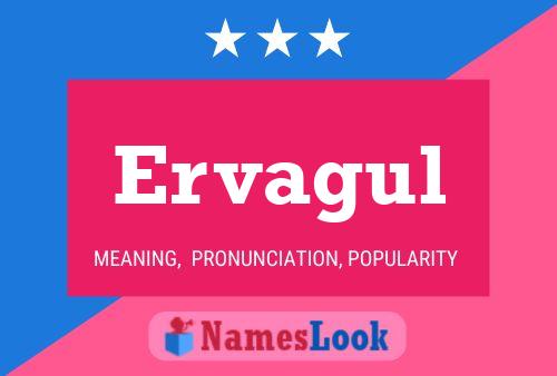 Póster del nombre Ervagul