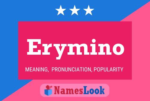 Póster del nombre Erymino