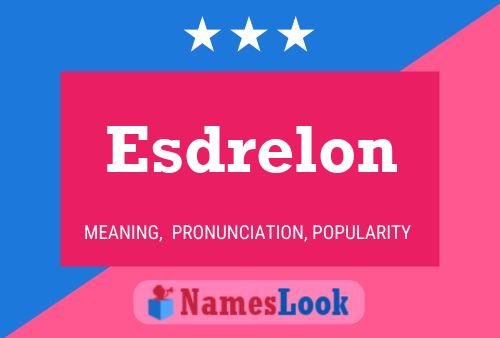 Póster del nombre Esdrelon