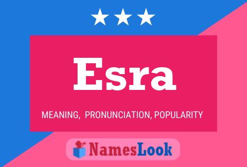 Póster del nombre Esra