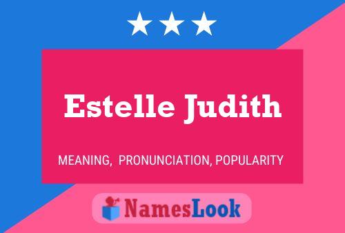 Póster del nombre Estelle Judith