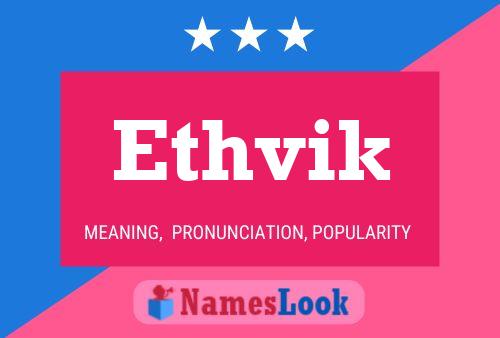 Póster del nombre Ethvik