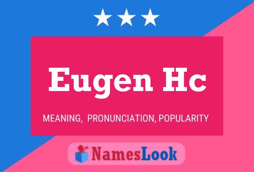 Póster del nombre Eugen Hc