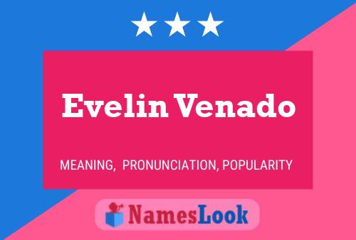 Póster del nombre Evelin Venado