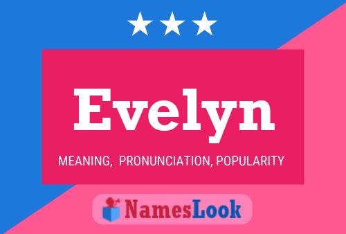 Póster del nombre Evelyn