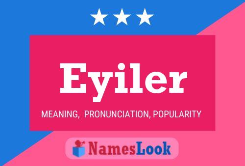 Póster del nombre Eyiler