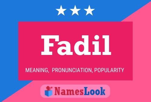 Póster del nombre Fadil