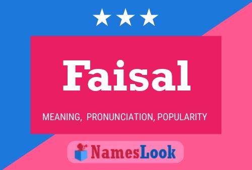 Póster del nombre Faisal