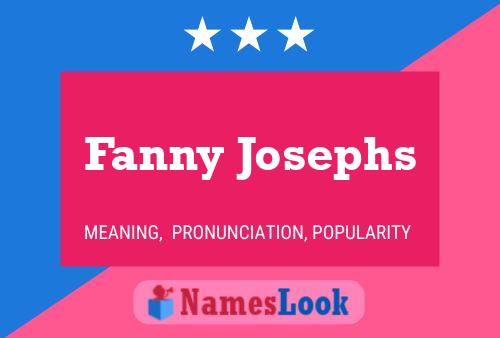 Póster del nombre Fanny Josephs