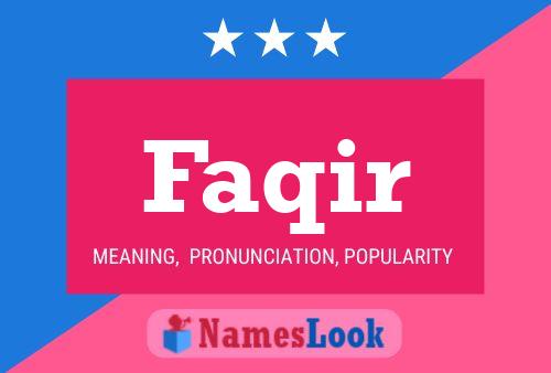 Póster del nombre Faqir