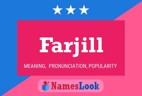 Póster del nombre Farjill