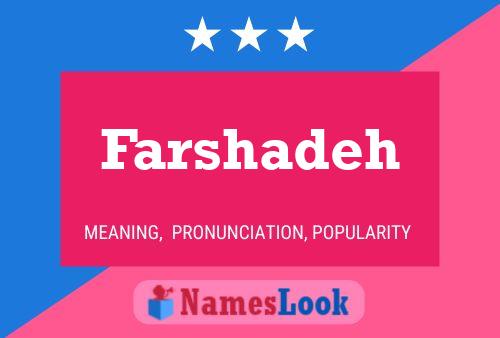 Póster del nombre Farshadeh