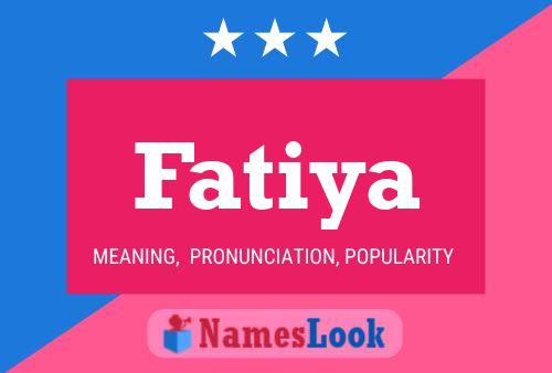 Póster del nombre Fatiya