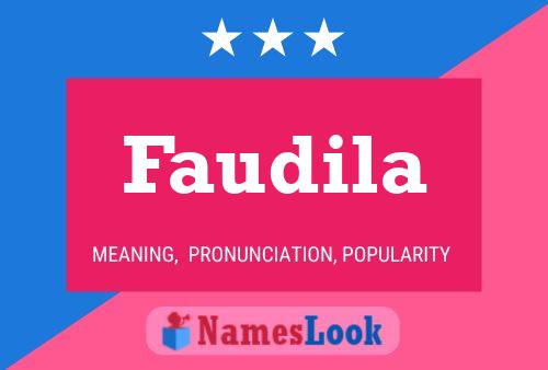 Póster del nombre Faudila