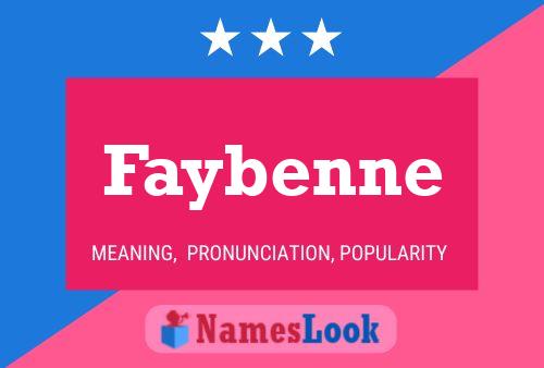 Póster del nombre Faybenne