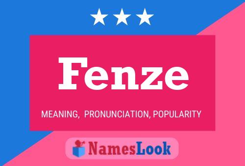 Póster del nombre Fenze